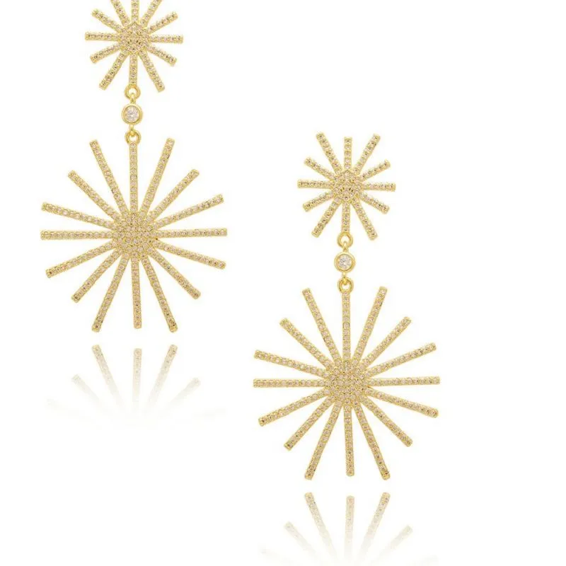 Bông tai treo lủng lẳng siêu nhỏ