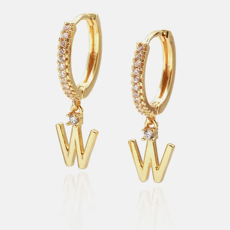 Bông tai ban đầu Dangle W