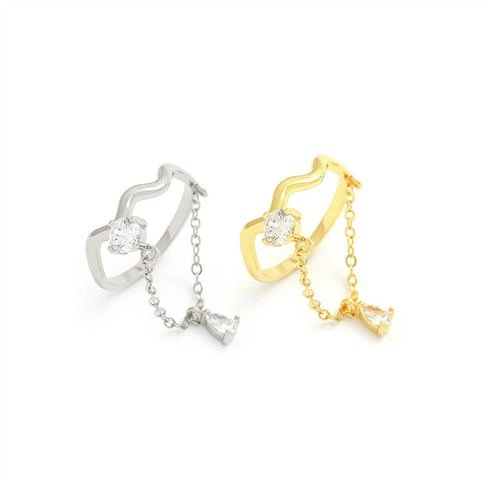 Mới Thời trang Cz Ring Nữ