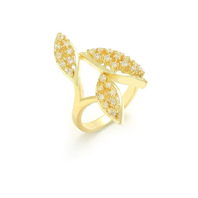 Nhẫn hình chiếc lá bạc