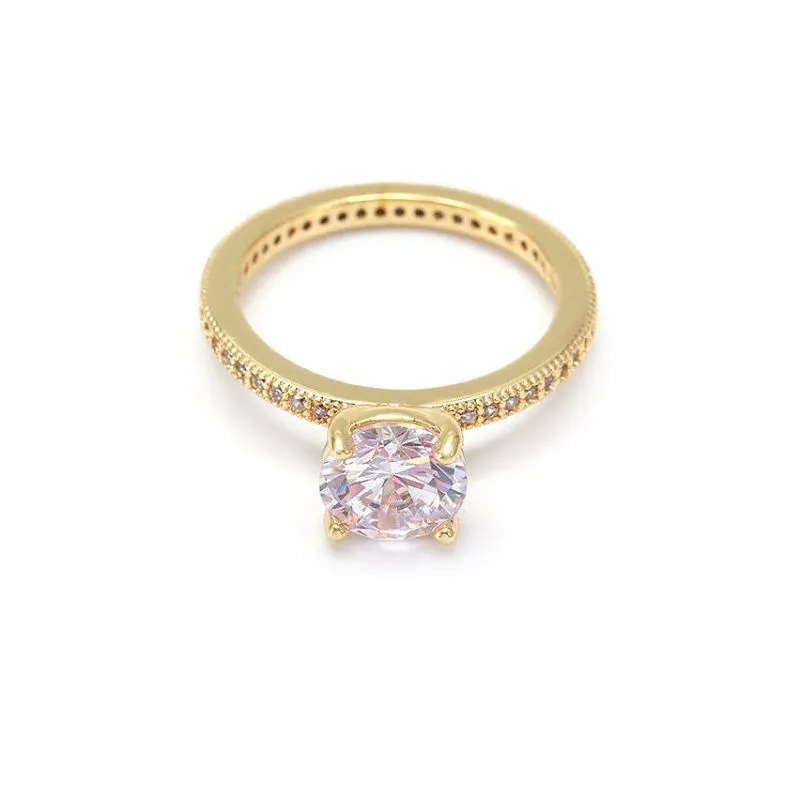 Nhẫn Cưới Bạc Cz Trắng